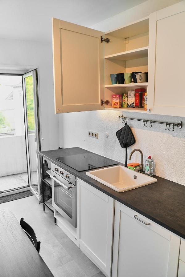 N2 Centrally Located 3-Room Apartment With Balcony Or Individual Rooms カールスルーエ エクステリア 写真