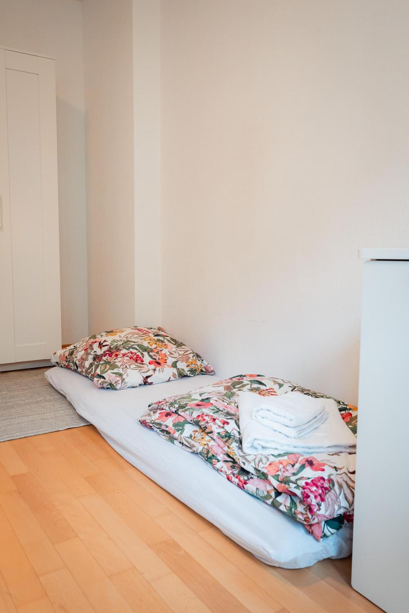 N2 Centrally Located 3-Room Apartment With Balcony Or Individual Rooms カールスルーエ エクステリア 写真